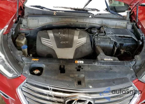 2017 Hyundai Santa Fe Se Ultimate from USA, damaged, VIN KM8SRDHF5HU248615